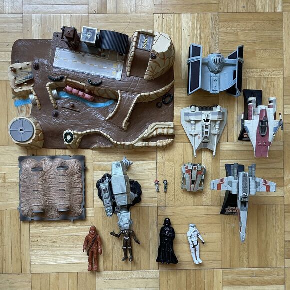 Hasbro Other - Vintage Lot Star Wars Action Figures Various Hasbro LFL 1990-2000 Stand